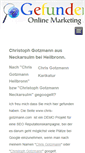 Mobile Screenshot of chris-gotzmann.com